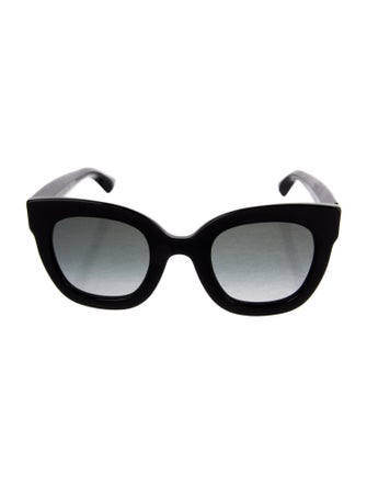 Gucci Interlocking G Logo Oversize Sunglasses
