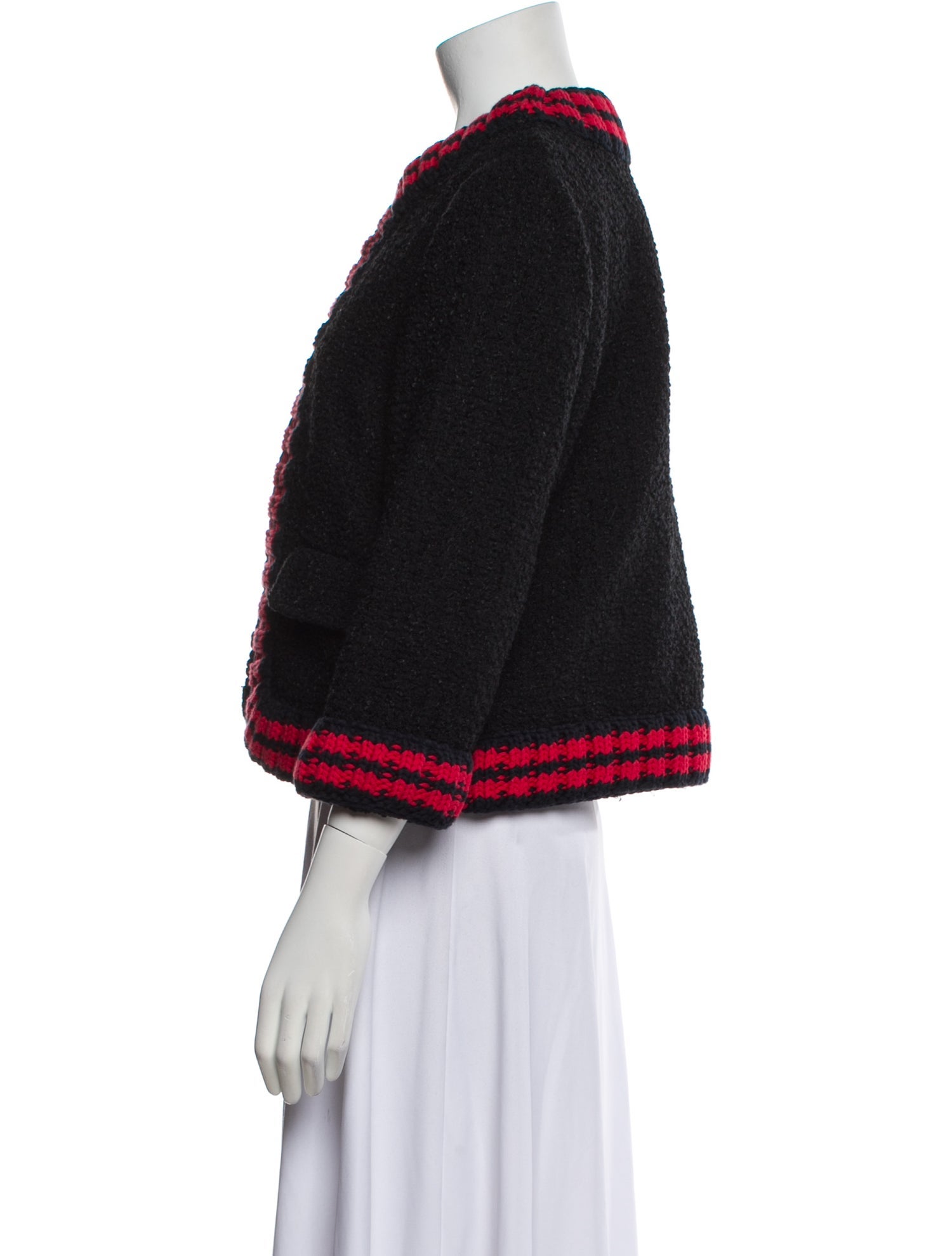 Gucci Tweed Pattern Evening Jacket