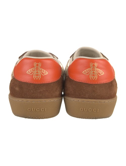 Gucci Web Accent Canvas Sneakers