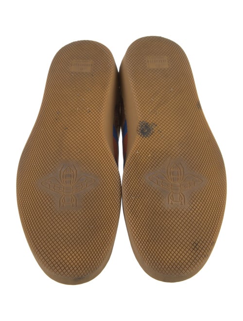 Gucci Web Accent Canvas Sneakers