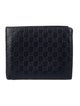 Gucci Bi Fold Microguccissima Pattern Bifold Wallet