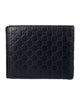 Gucci Bi Fold Microguccissima Pattern Bifold Wallet