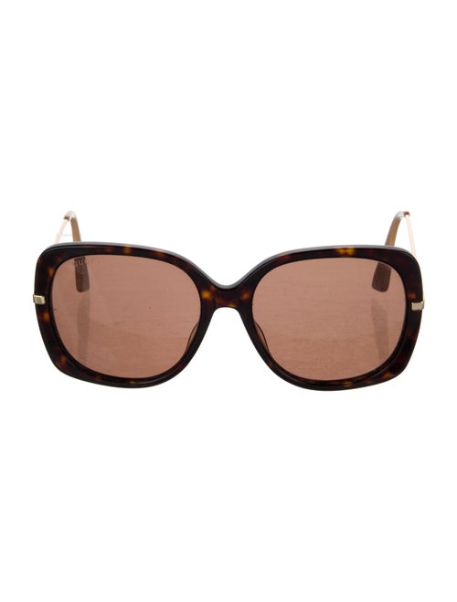 Gucci Interlocking G Logo Oversize Sunglasses