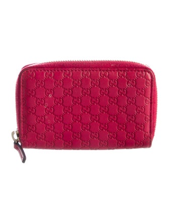 Gucci Microguccissima Pattern Leather Wallet