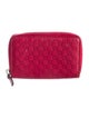 Gucci Microguccissima Pattern Leather Wallet