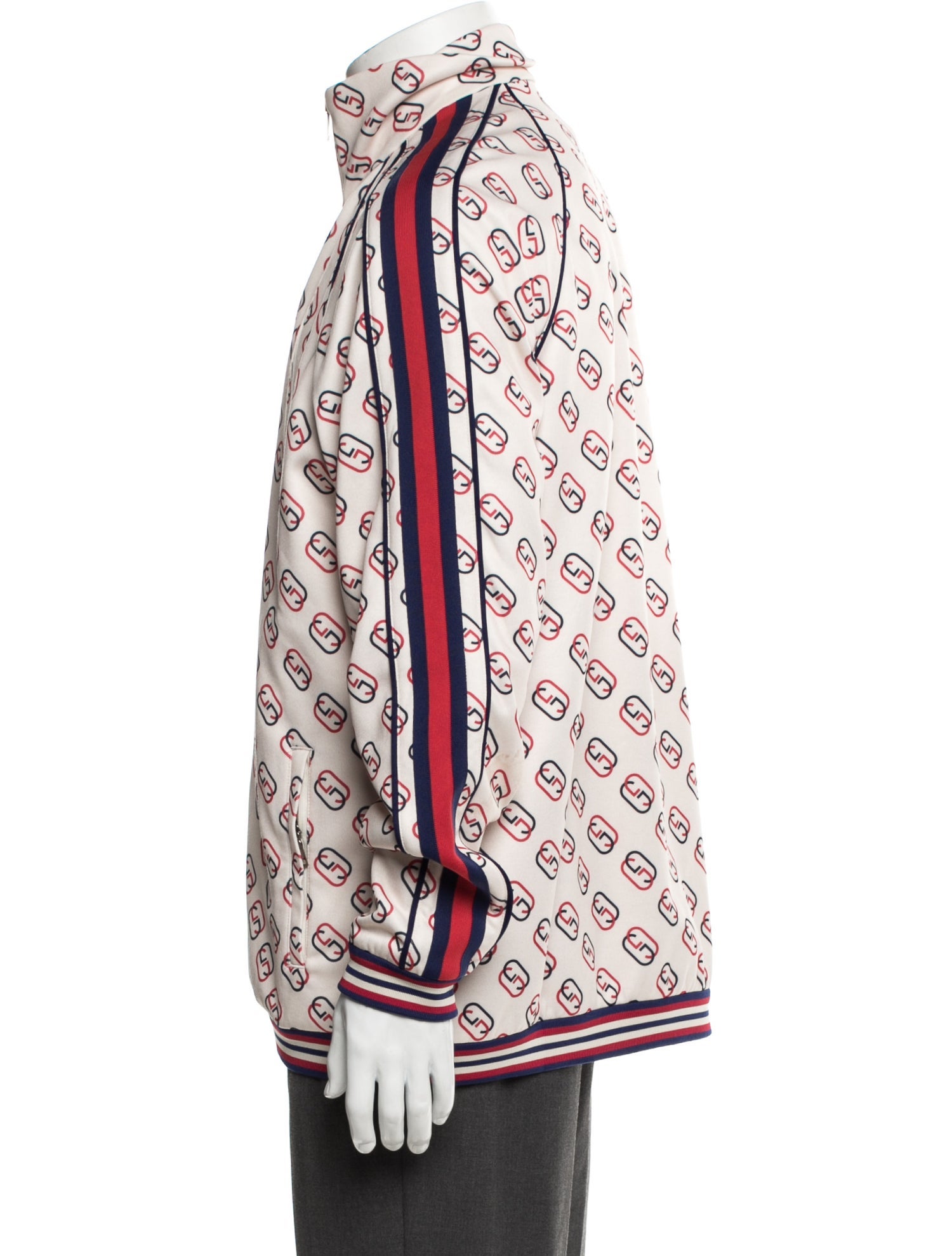 Gucci 2021 Gucci Interlocking G Logo Windbreaker Windbreaker