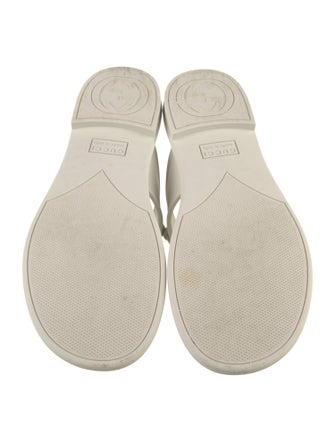 Gucci Horsebit Accent Rubber Slides