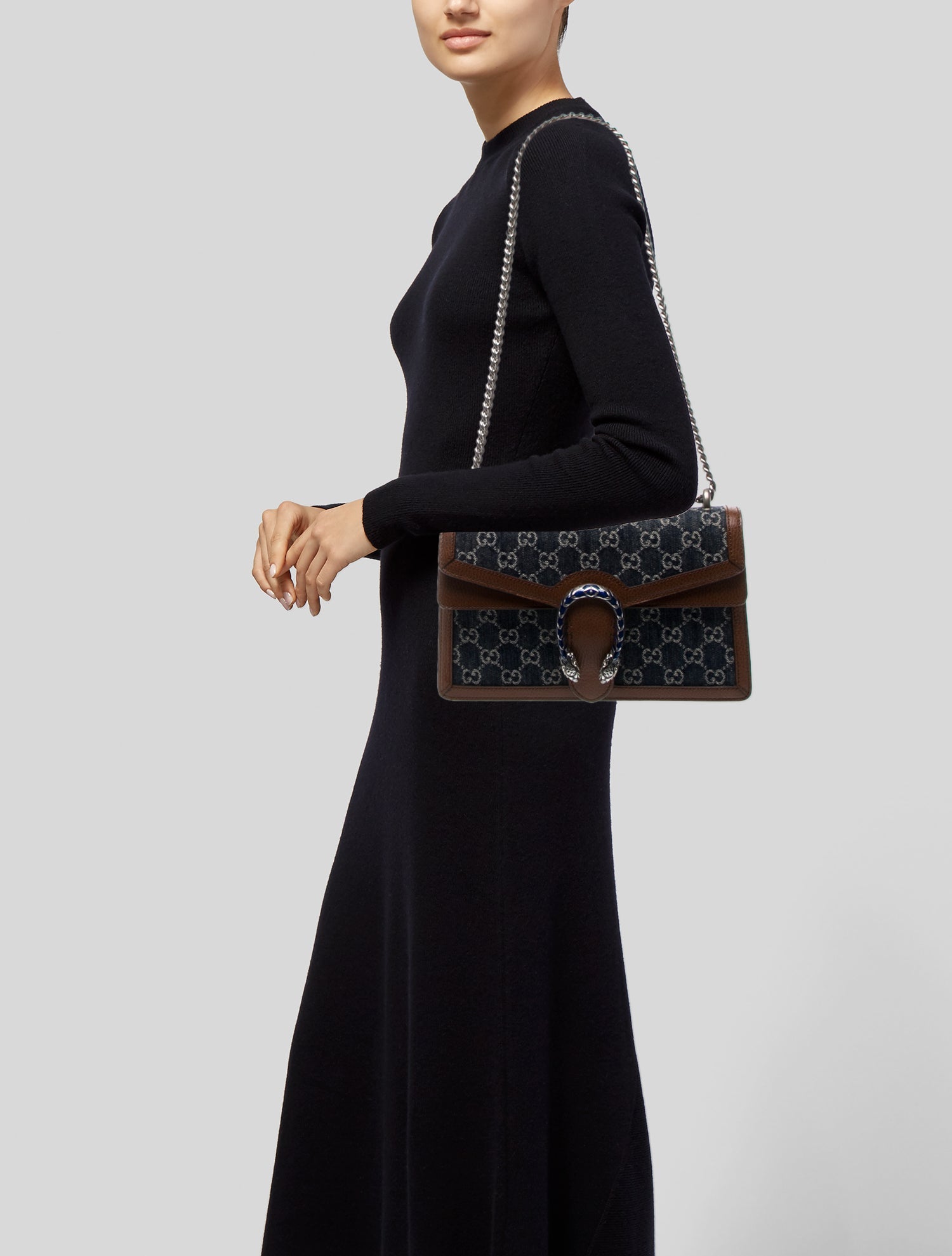 Gucci GG Denim Dionysus Small