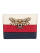 Gucci Margaret Faux Pearl Accents Bifold Wallet