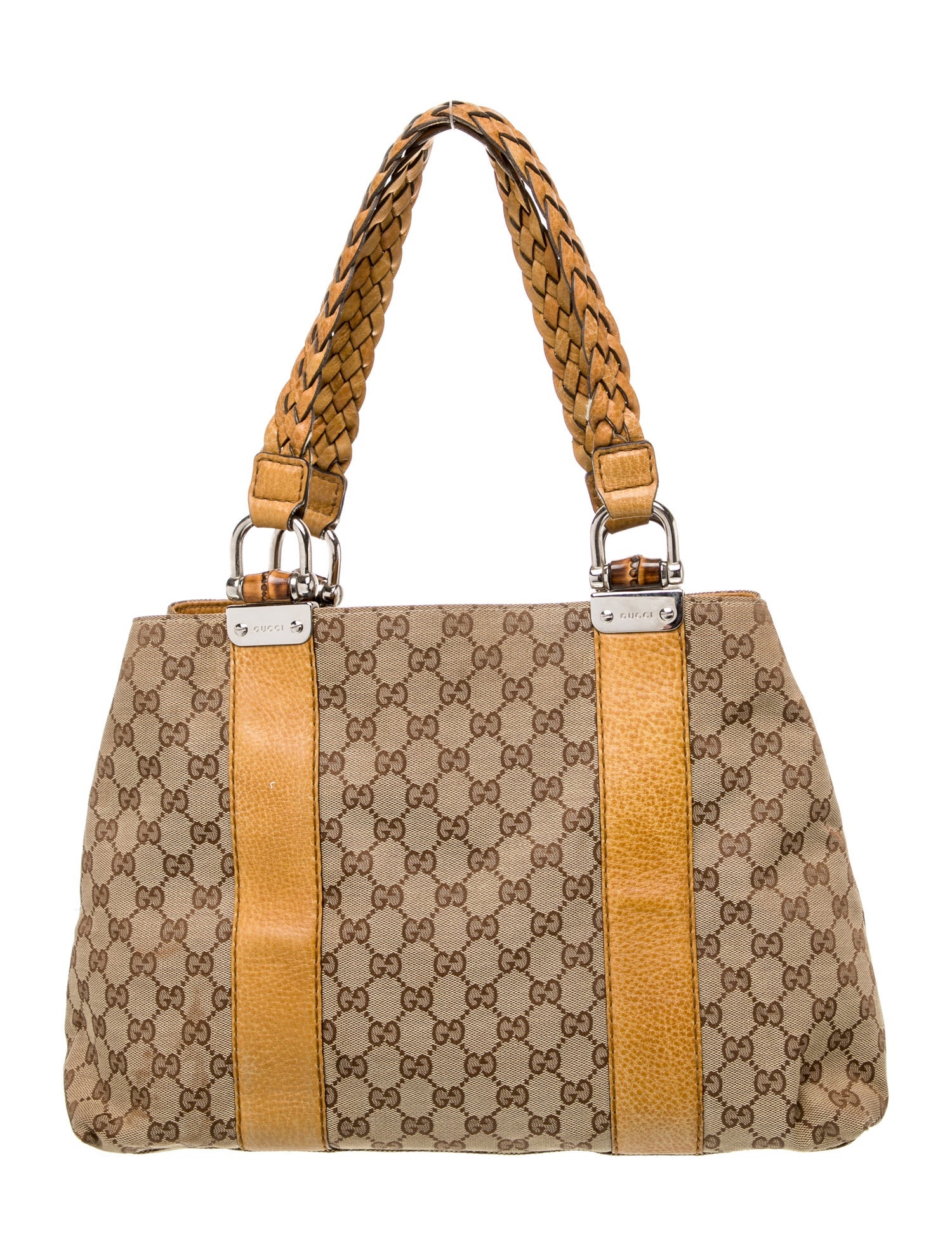 Gucci GG Canvas Top Handle Bag Medium