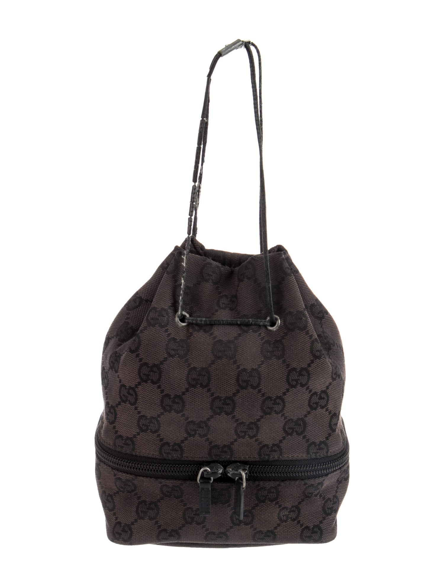 Gucci GG Canvas Bucket Bag Vintage