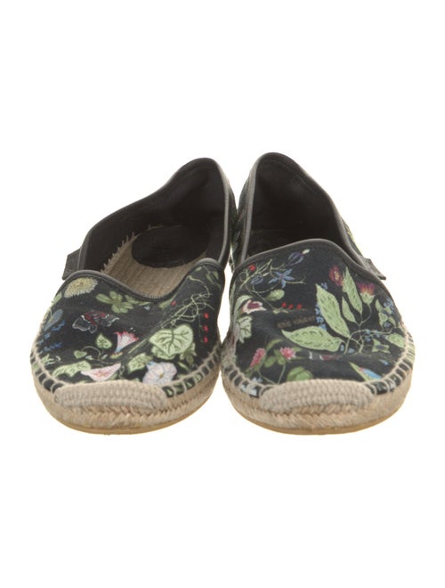Gucci Canvas Floral Print Espadrilles