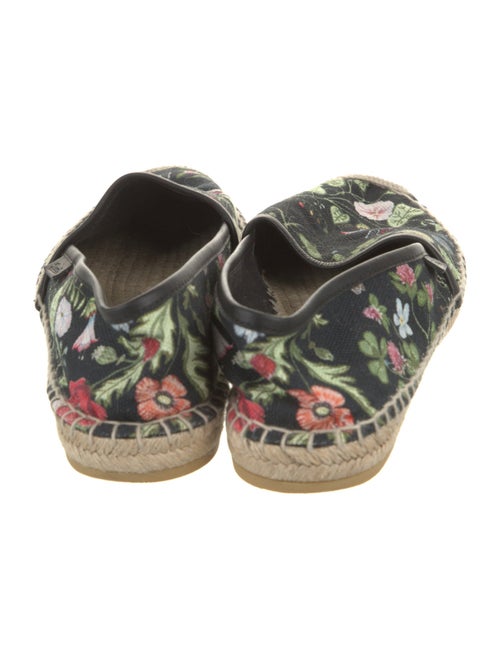 Gucci Canvas Floral Print Espadrilles