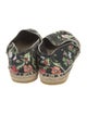 Gucci Canvas Floral Print Espadrilles