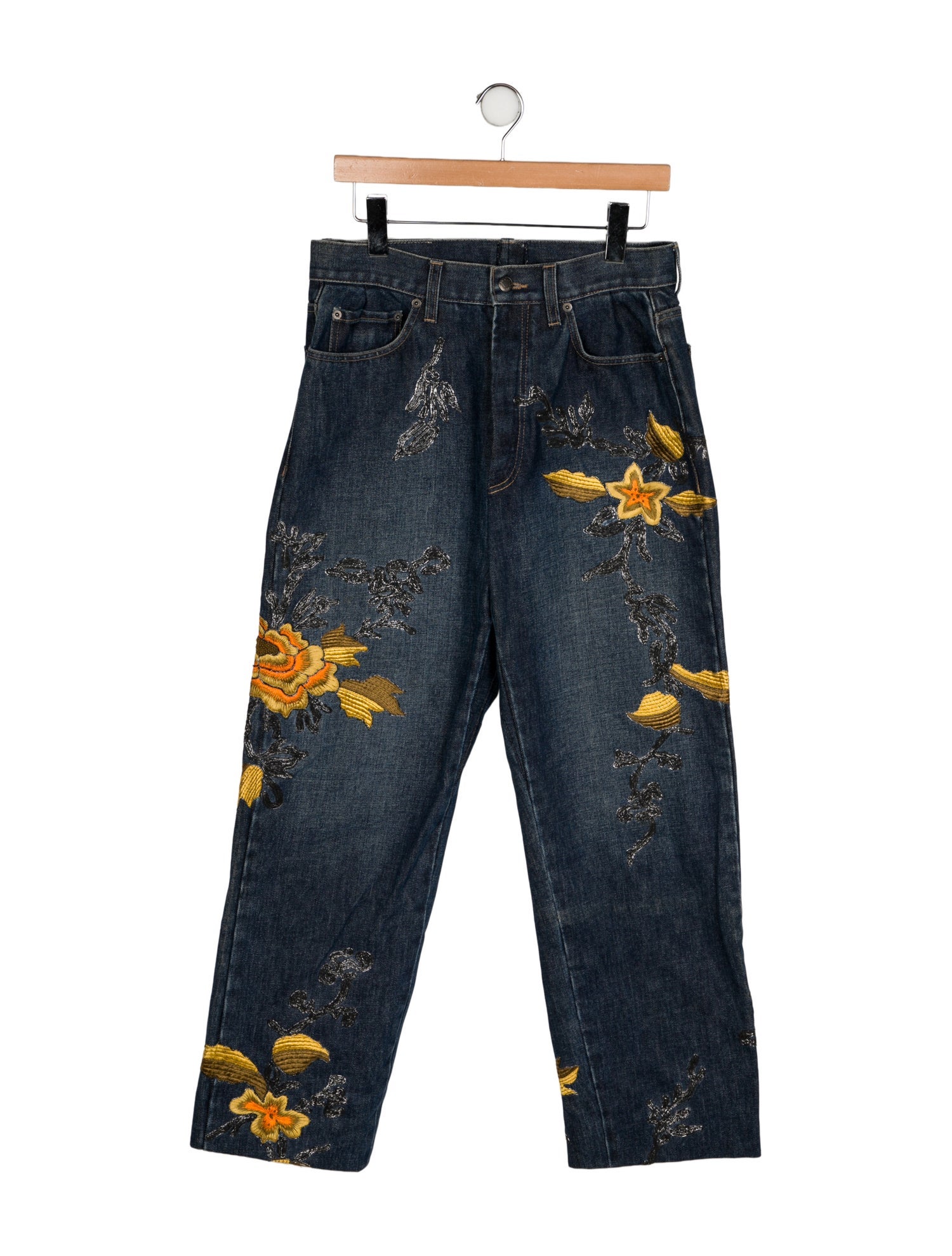 Gucci Vintage Straight Leg Jeans