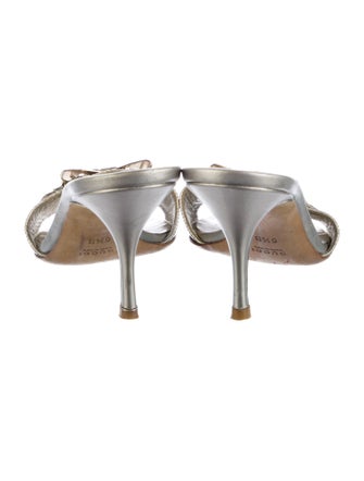 Gucci GG Signature Leather Slides