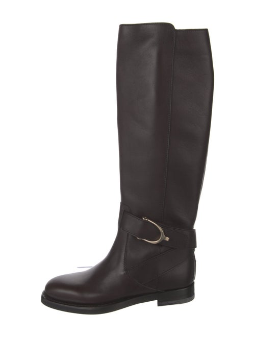 Gucci Leather Riding Boots