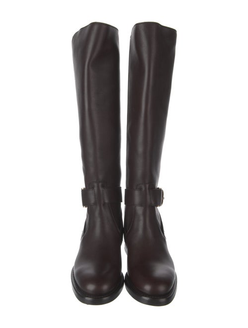 Gucci Leather Riding Boots