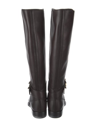 Gucci Leather Riding Boots