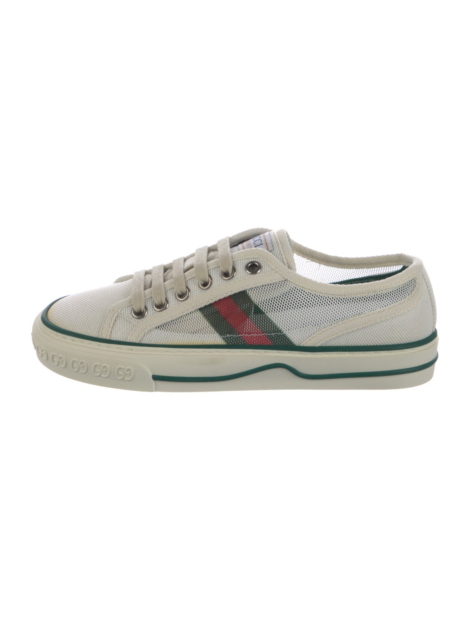 Gucci Web Accent Mesh Sneakers w/ Tags