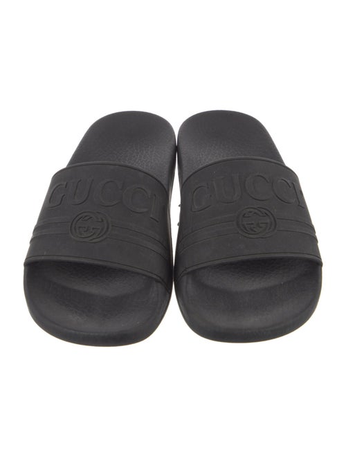 Gucci Gucci Logo Slide Interlocking G Logo Slides