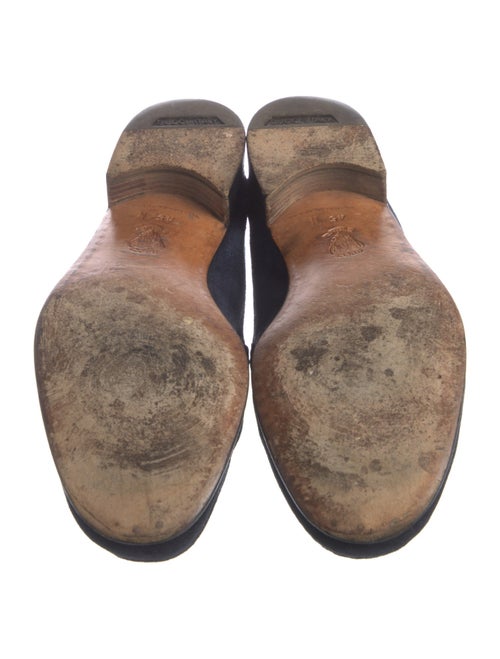 Gucci Vintage Horsebit Accent Loafers