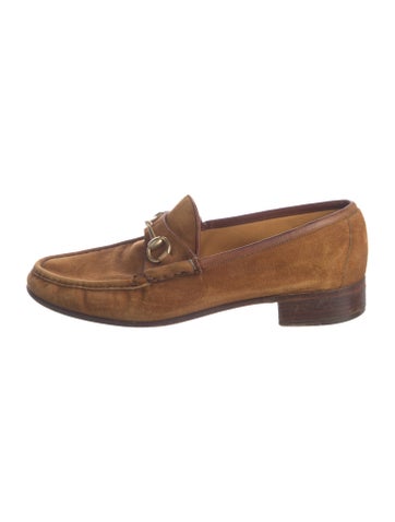 Gucci Loafers Vintage Horsebit Accent Dress 11