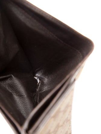 Gucci GG Canvas Canvas Compact Wallet