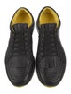 Gucci Leather Fringe Trim Accent Sneakers