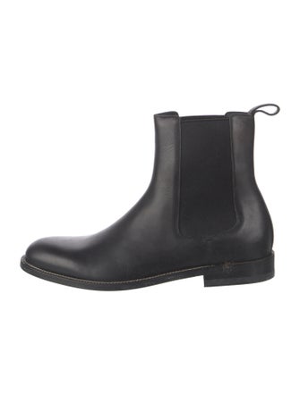 Gucci Leather Chelsea Boots