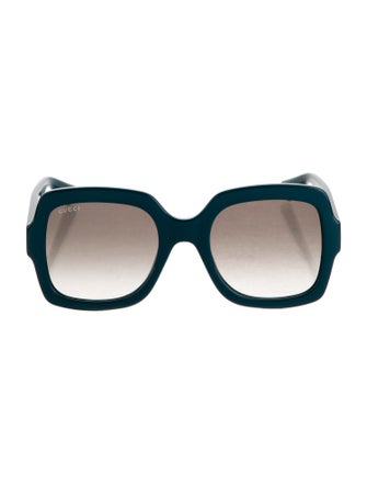 Gucci Square Gradient Sunglasses