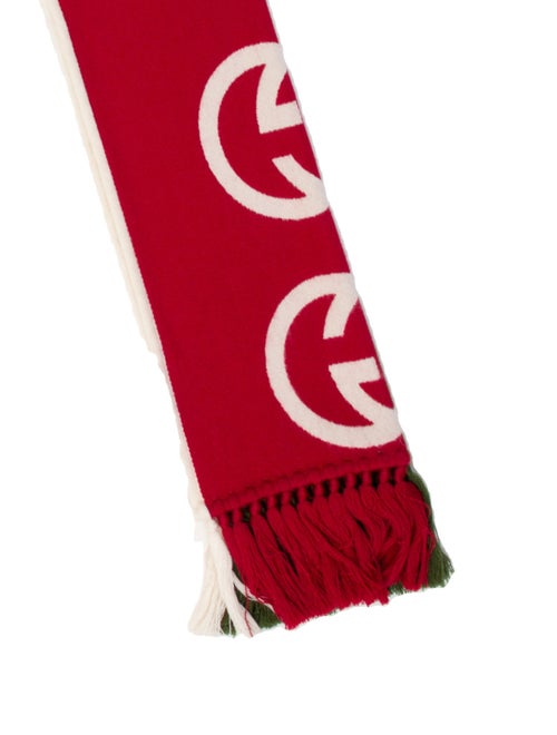 Gucci Wool Printed Scarf