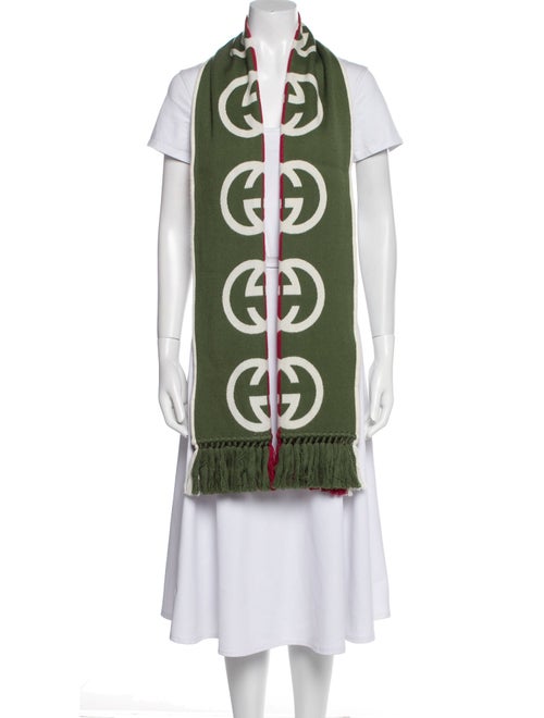 Gucci Wool Printed Scarf