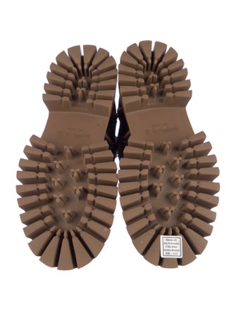 Gucci GG Canvas Canvas Combat Boots