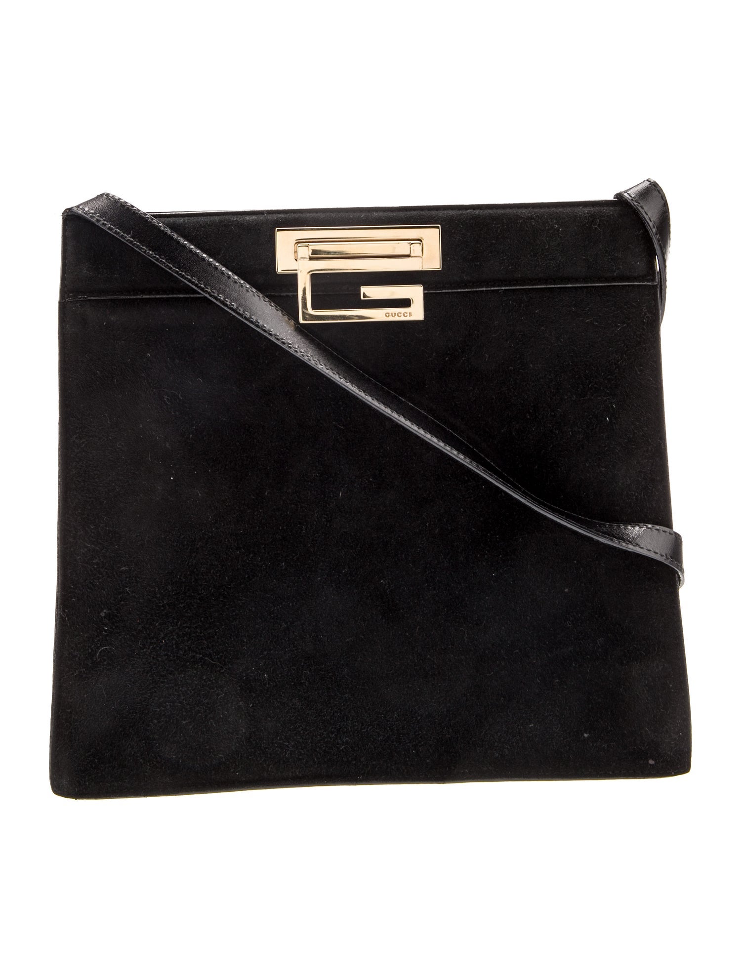 Gucci Suede Shoulder Bag Vintage