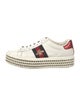 Gucci Sylvie Web Accent Leather Sneakers