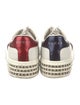 Gucci Sylvie Web Accent Leather Sneakers