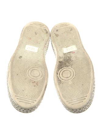 Gucci Sylvie Web Accent Leather Sneakers