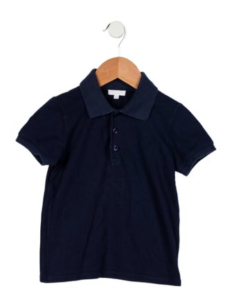 Gucci Boys' Short Sleeve Solid Polo