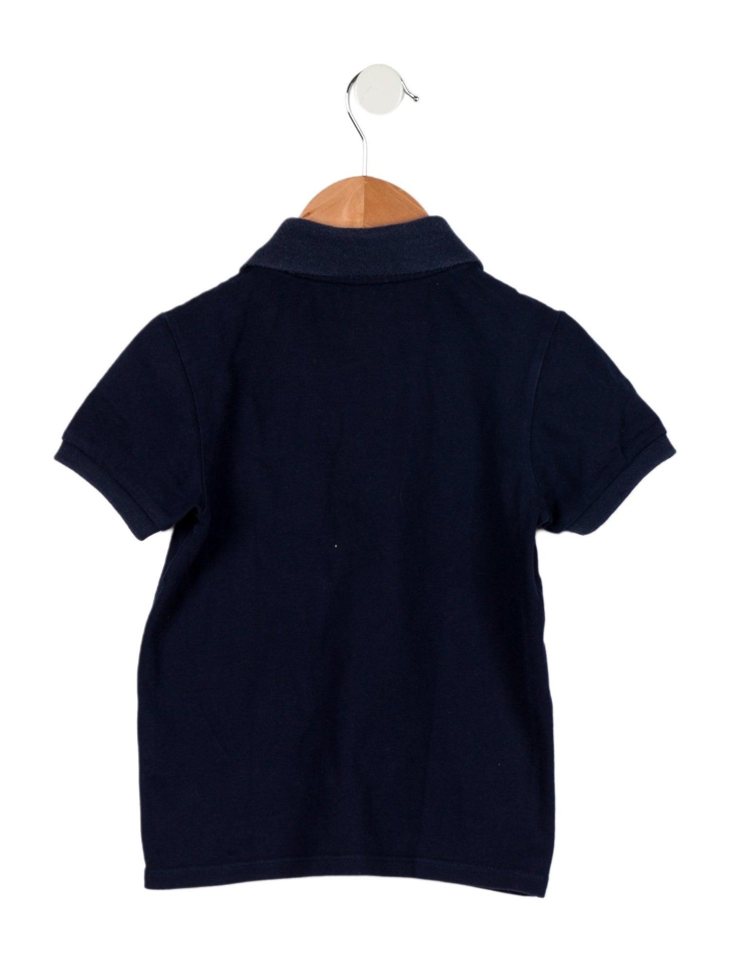 Gucci Boys' Short Sleeve Solid Polo