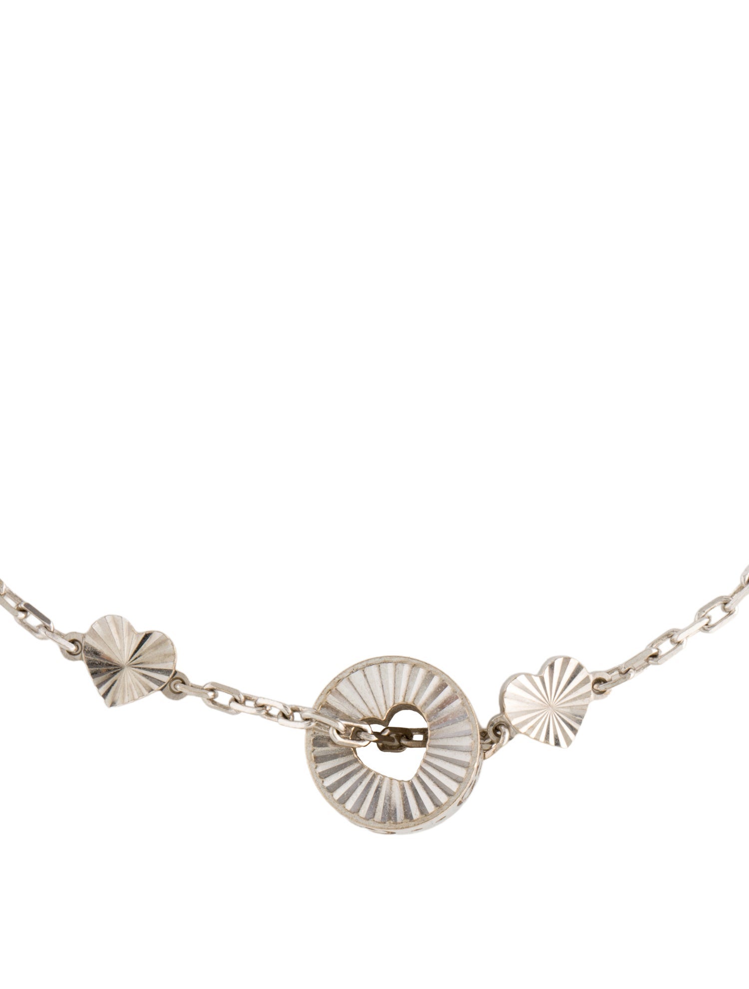 Gucci 18K Icon Heart Bracelet