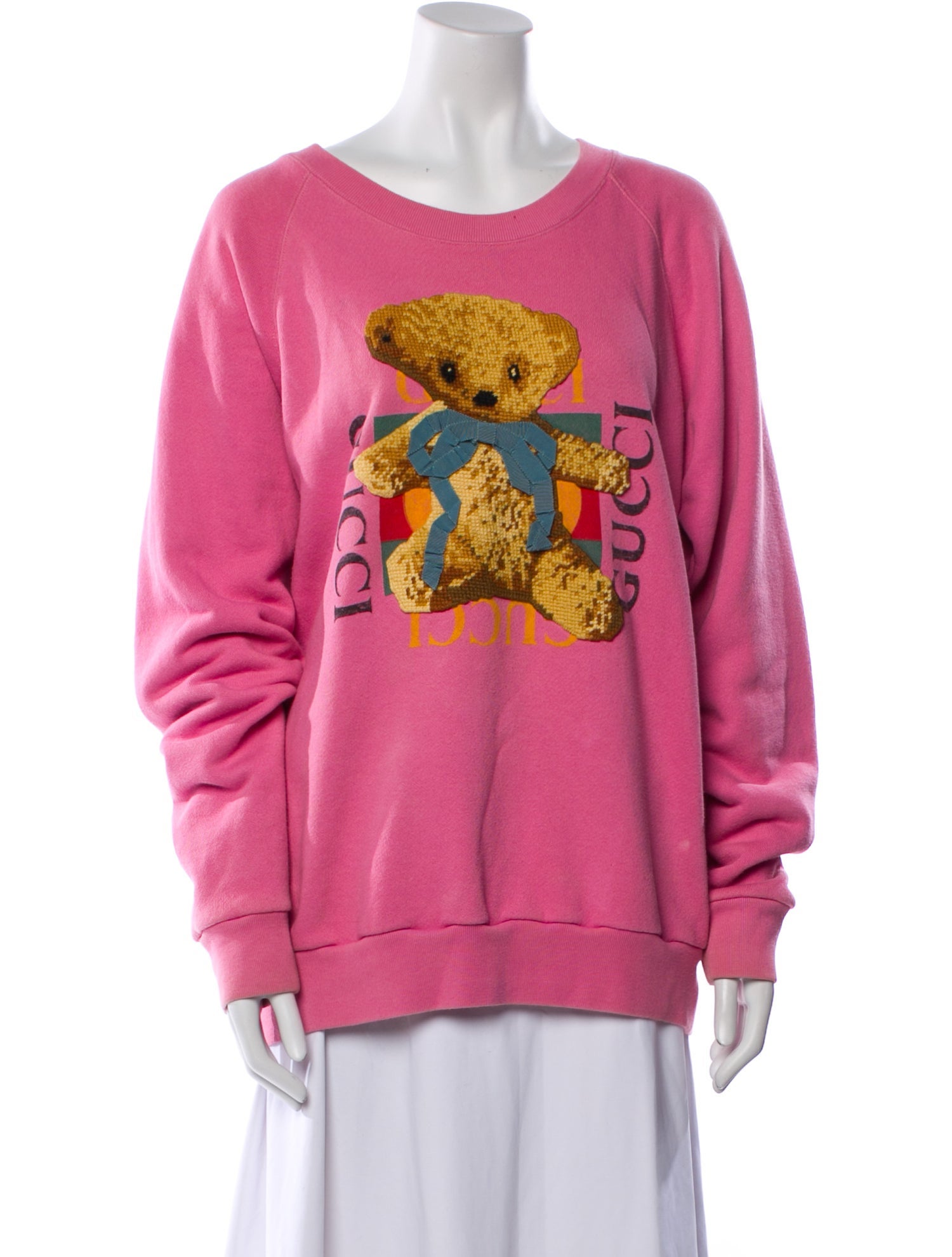 Gucci Graphic Print Crew Neck Sweatshirt