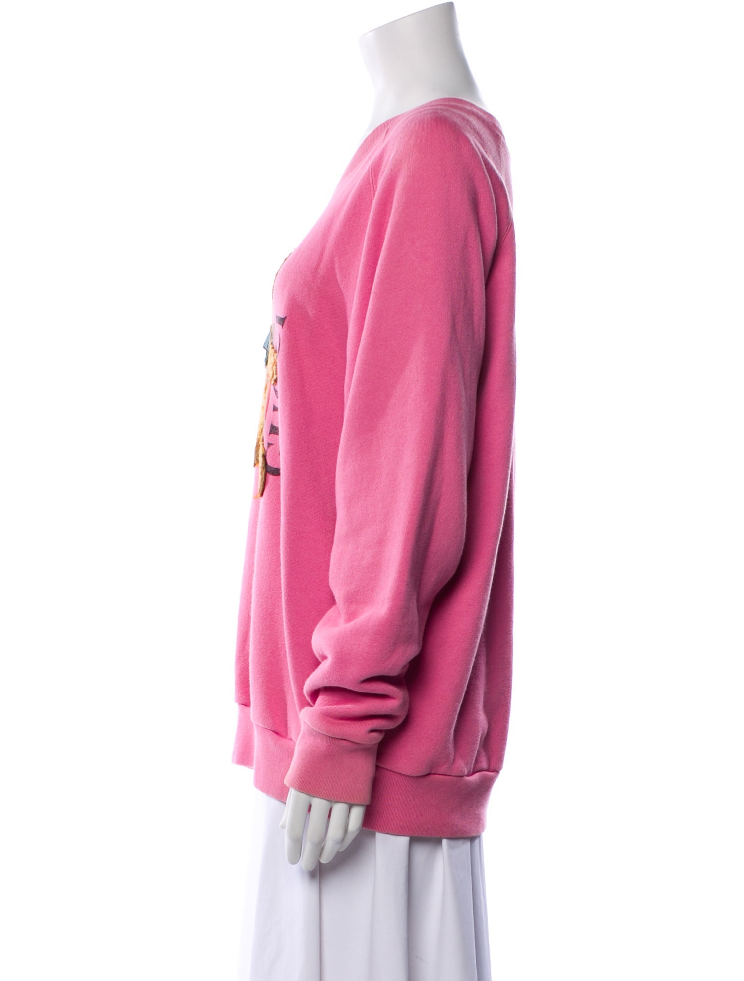 Gucci Graphic Print Crew Neck Sweatshirt