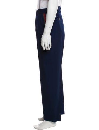 Gucci Web Accent Dress Pants