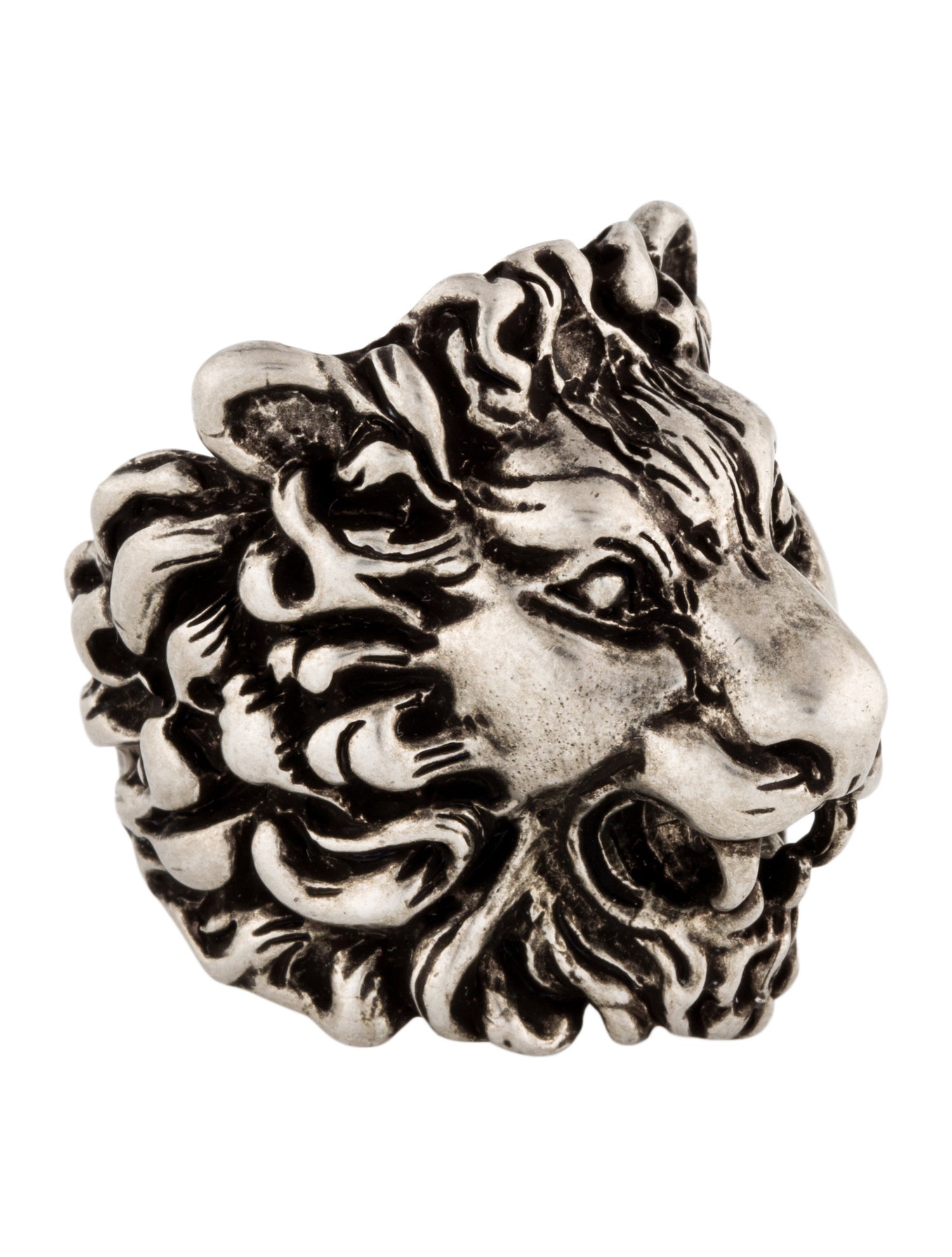 Gucci Lion Head Cocktail Ring