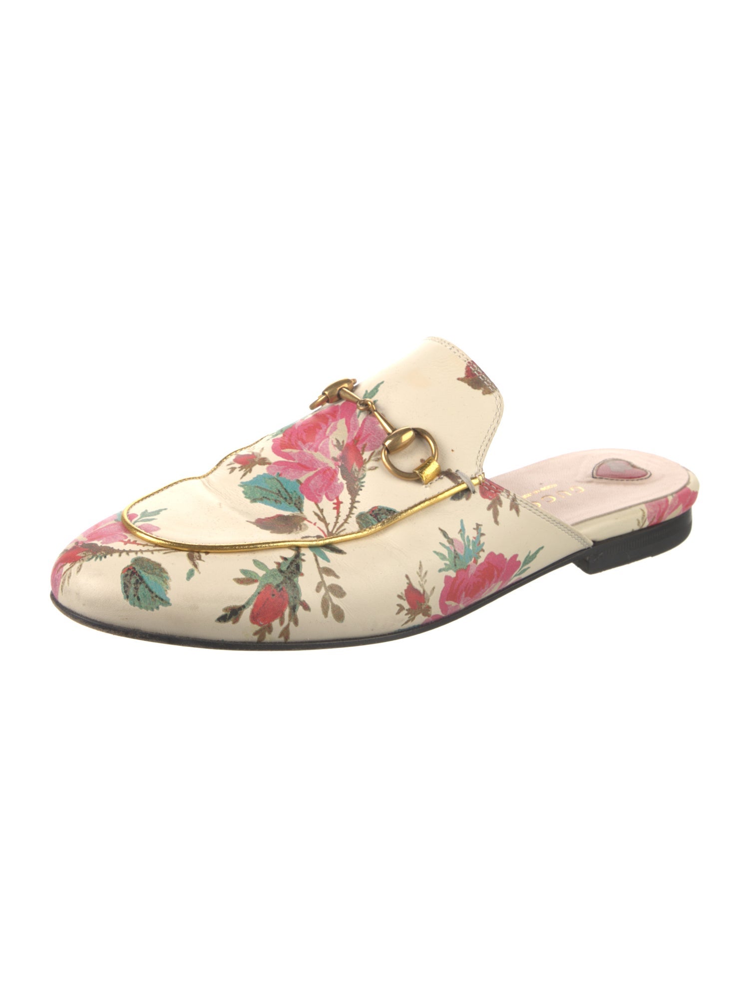 Gucci Horsebit Accent Leather Mules