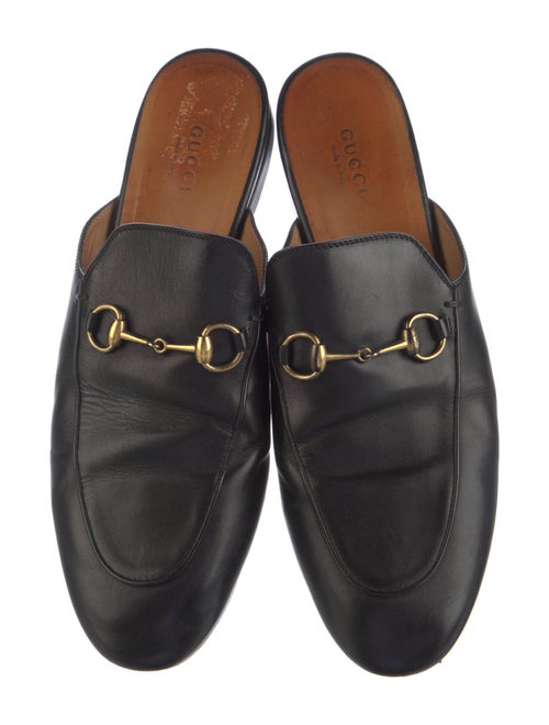 Gucci Leather Mules