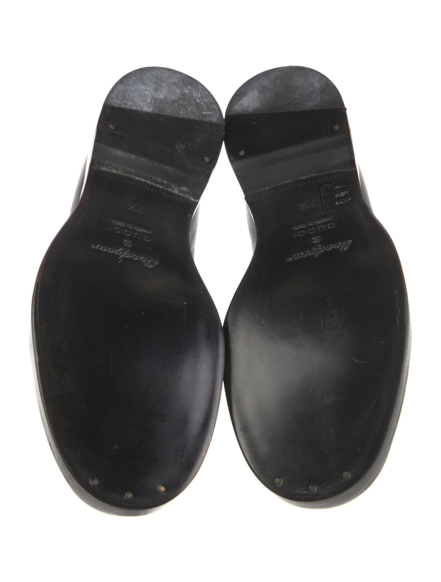 Gucci Leather Derby Shoes