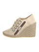 Gucci Web Accent Canvas Pumps