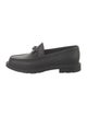 Gucci Horsebit Accent Rubber Dress Loafers